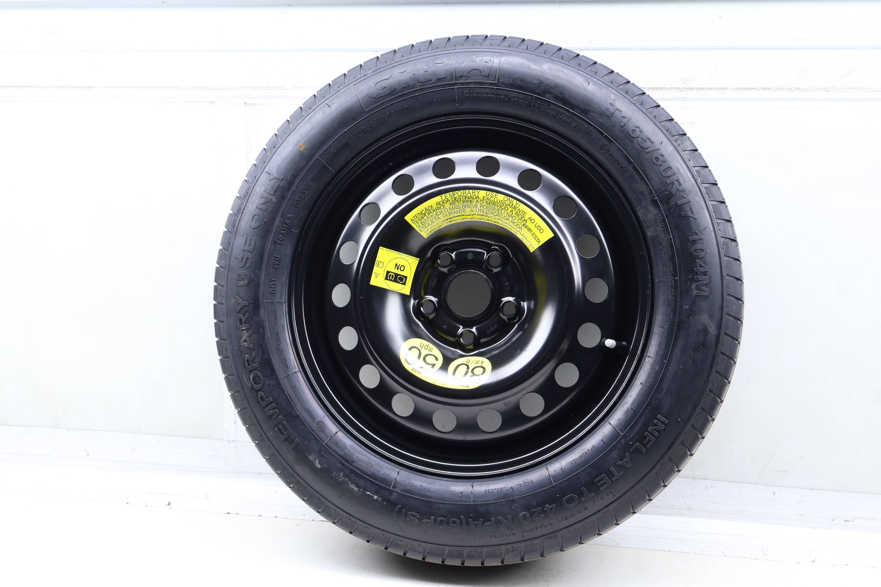 17" Inch Compact Spare Tire Donut / Wheel / Rim 3QF601027F