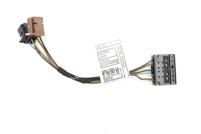  X AUTOHAUX Heated Seat Wiring Connector Wire Harness