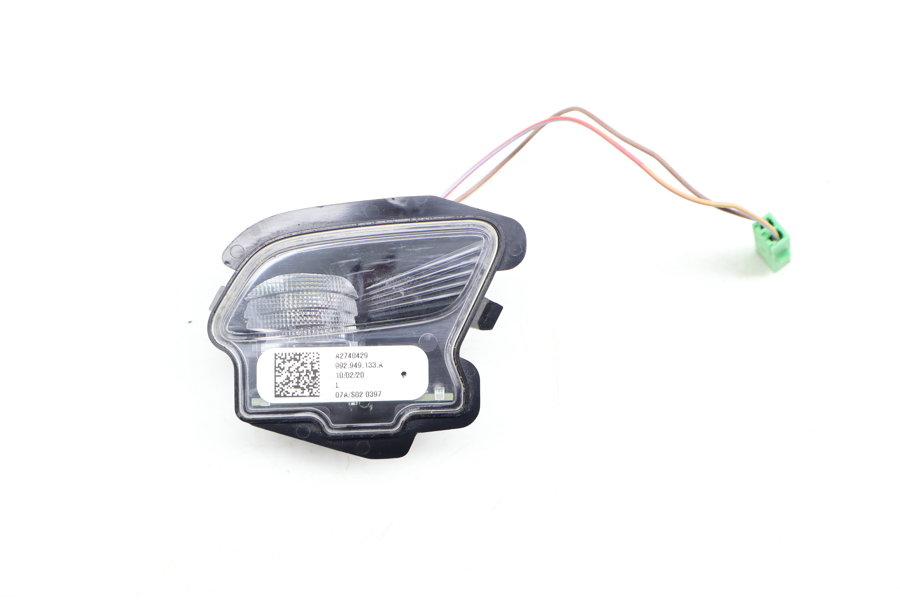 Porsche Left Side View Mirror Light (Taycan, 911) 992949133A