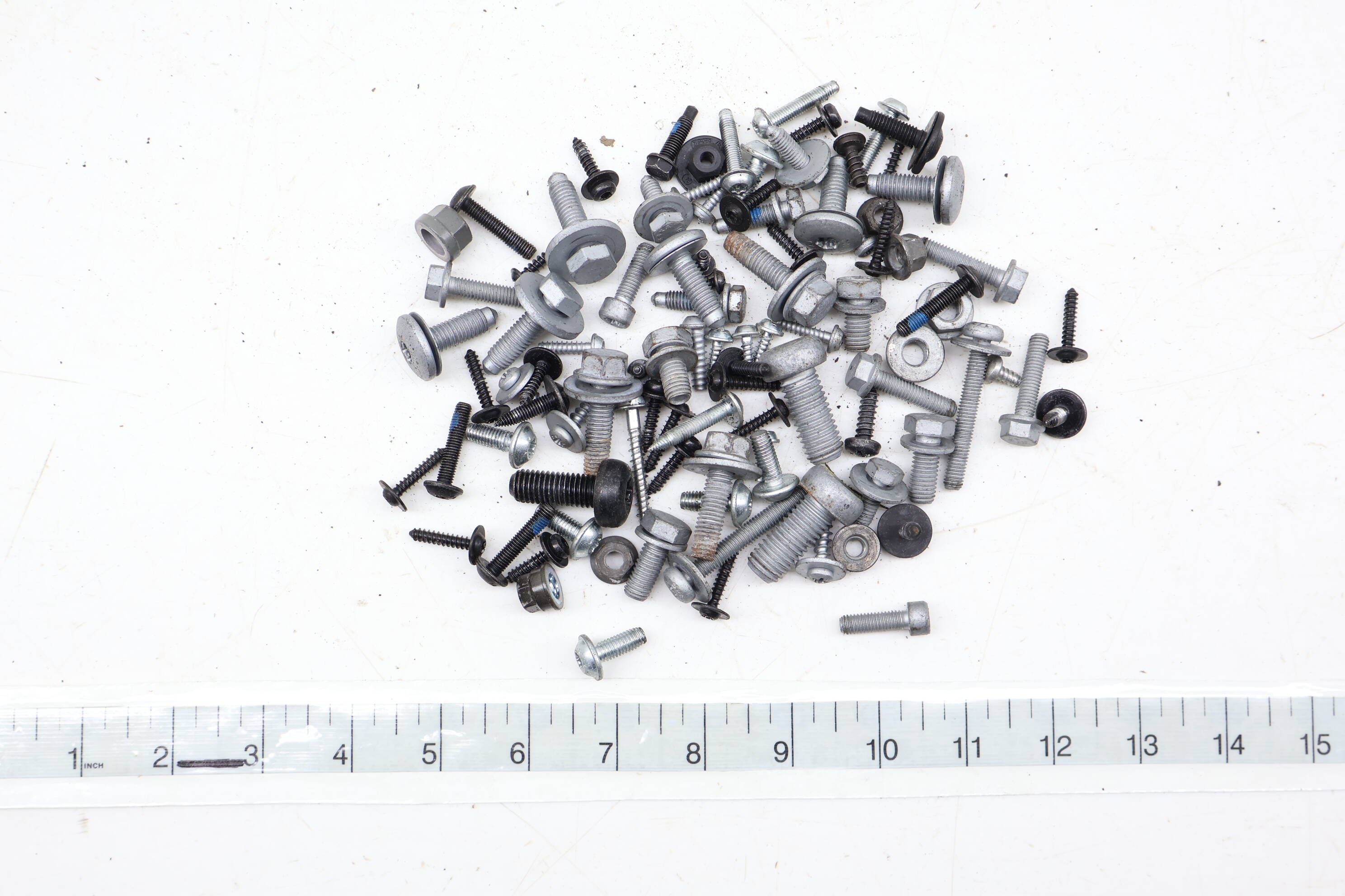 Assorted Mixed Bolts, Nuts, Screws, Washers, Etc