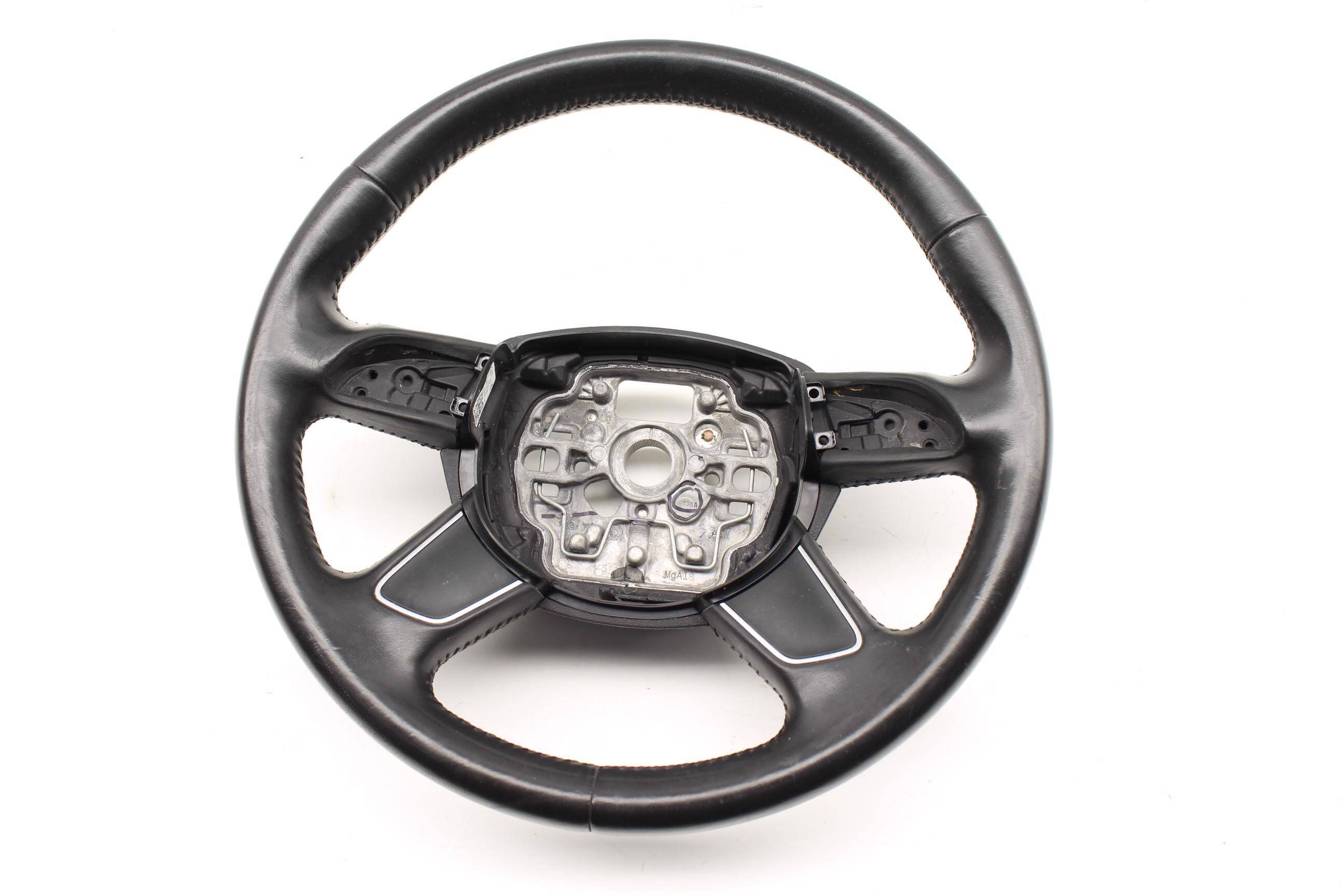 4-Spoke Leather Steering Wheel 4G0419091M