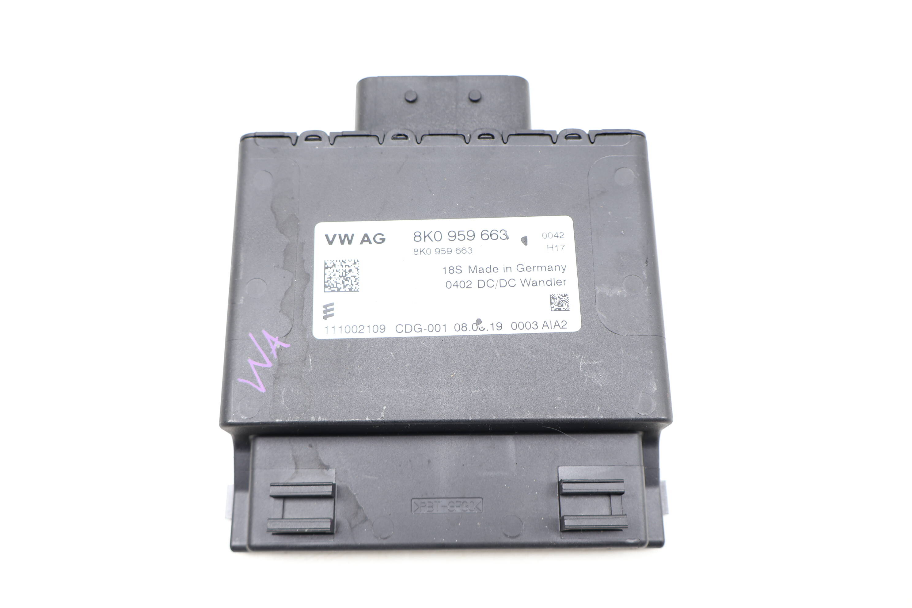 Voltage Stabilizer Control Module 8K0959663