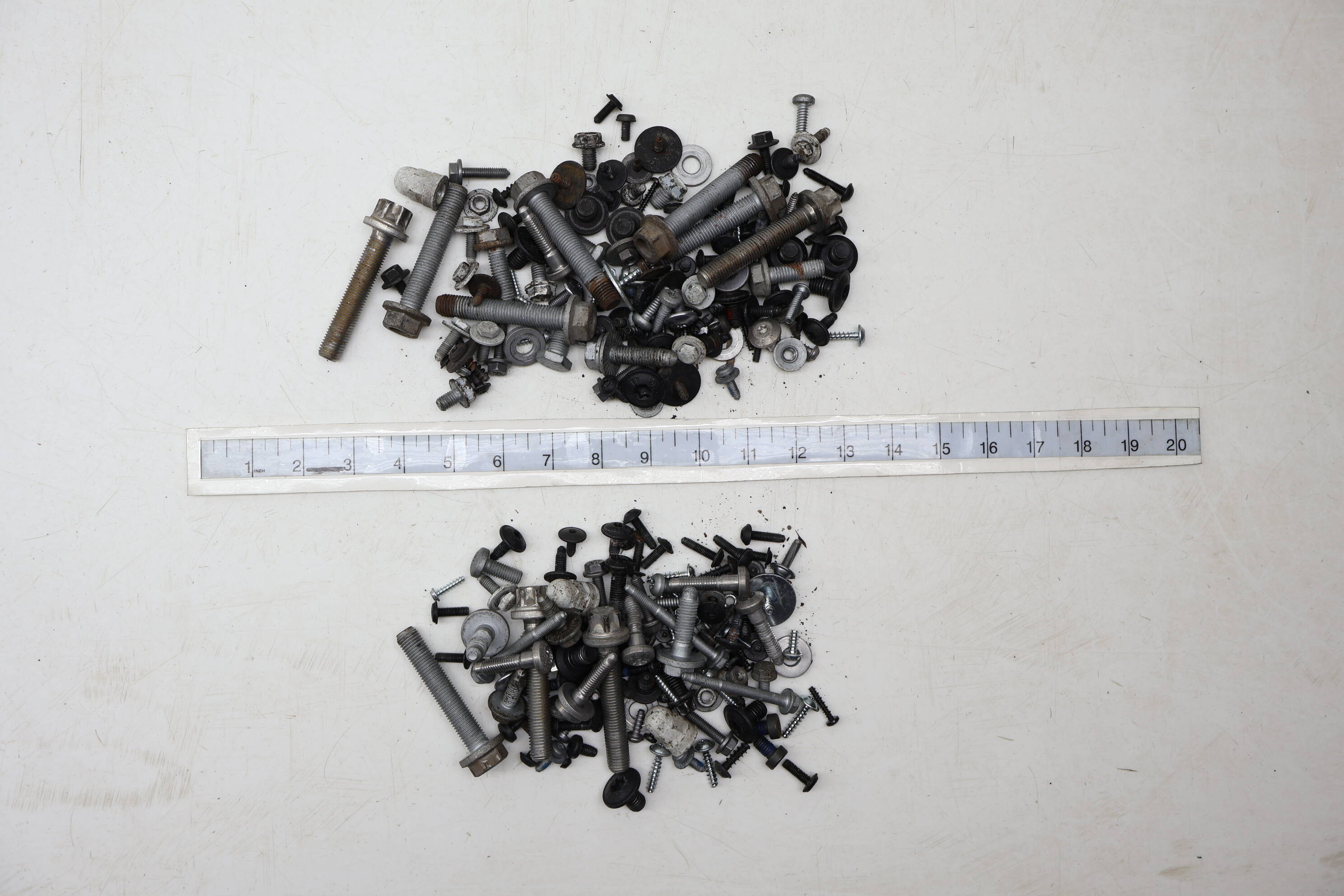 Assorted Mixed Bolts, Nuts, Screws, Washers, Etc