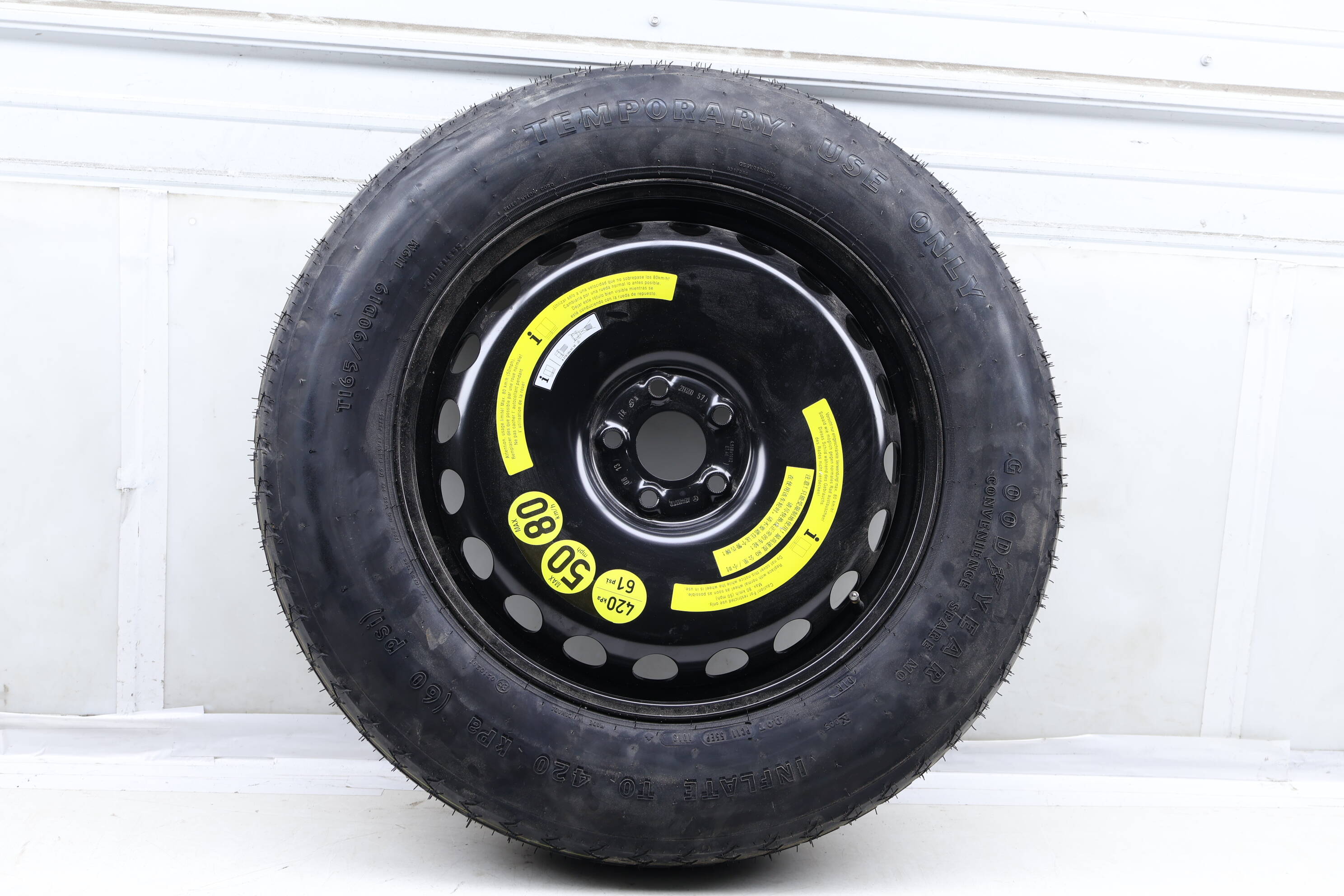 19" Inch Compact Spare Wheel / Tire 1644000102