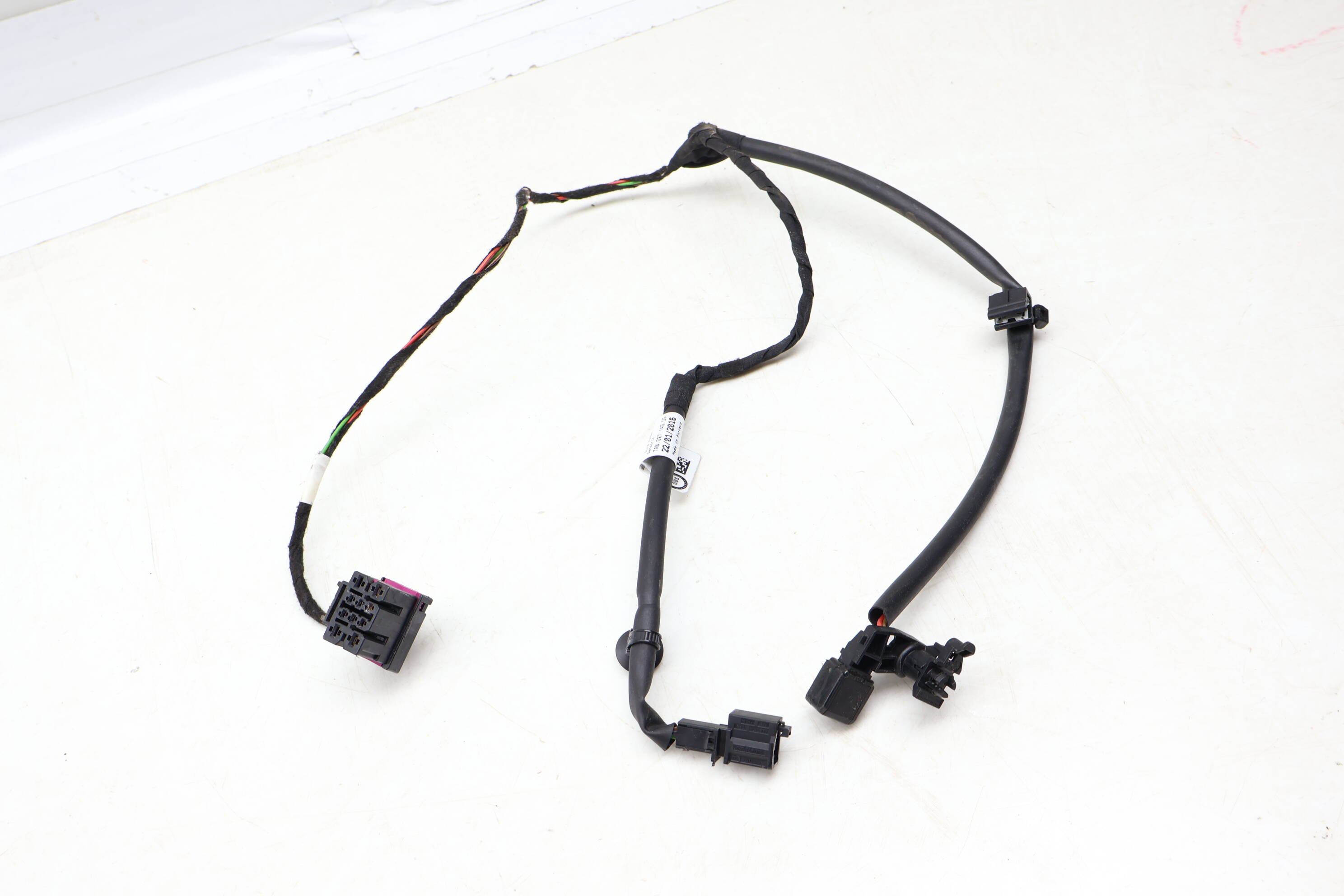 Seat Belt Warning System Wiring Harness 8W0971365B
