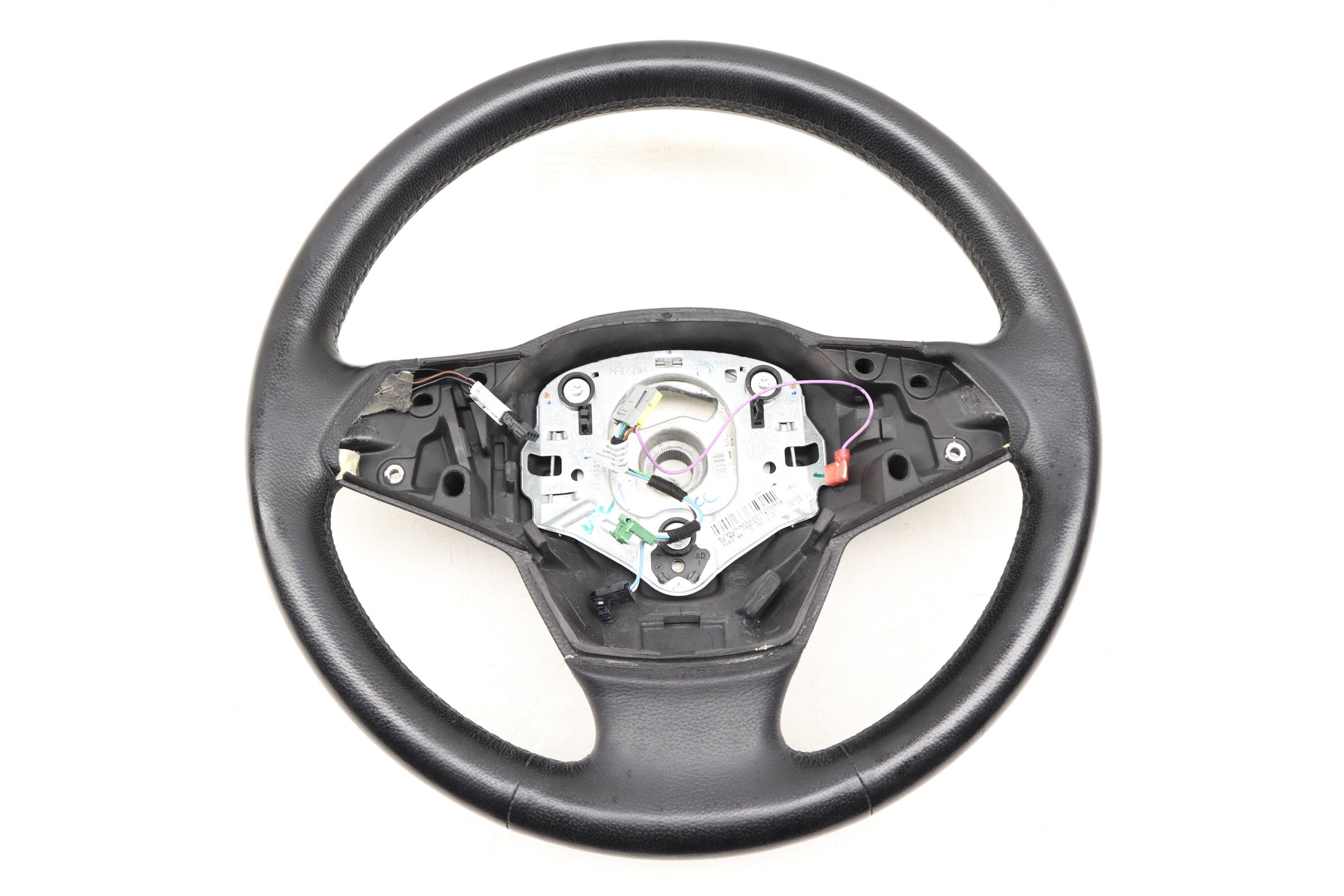 3-Spoke Leather Sport Steering Wheel (Heated) 32306797909