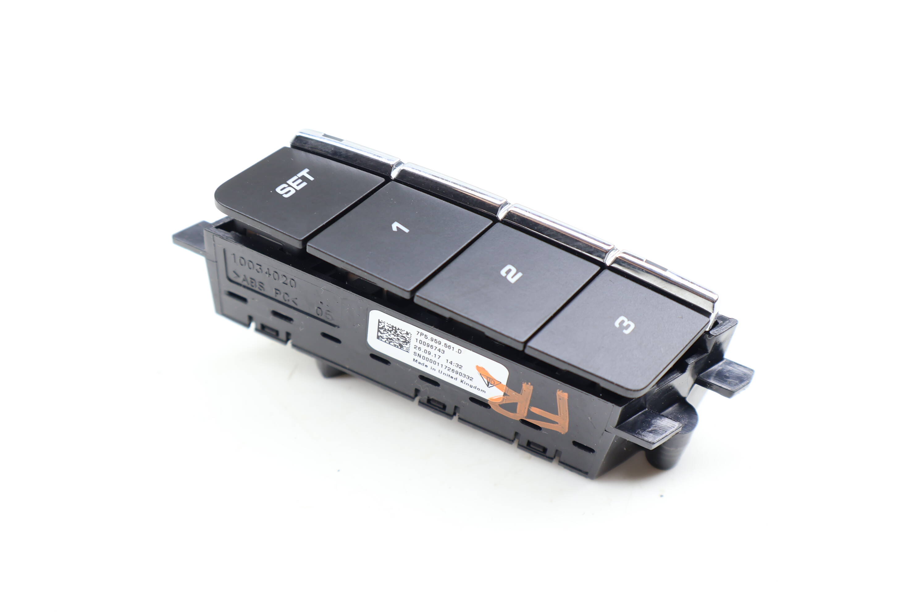 Seat Memory Switch 7P5959561D 95861310405