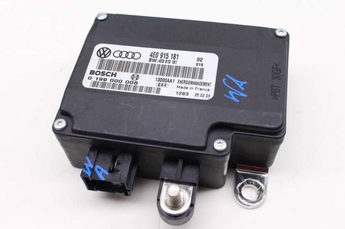 Audi Battery Monitoring Control Module (A8 Quattro) 4E0915181