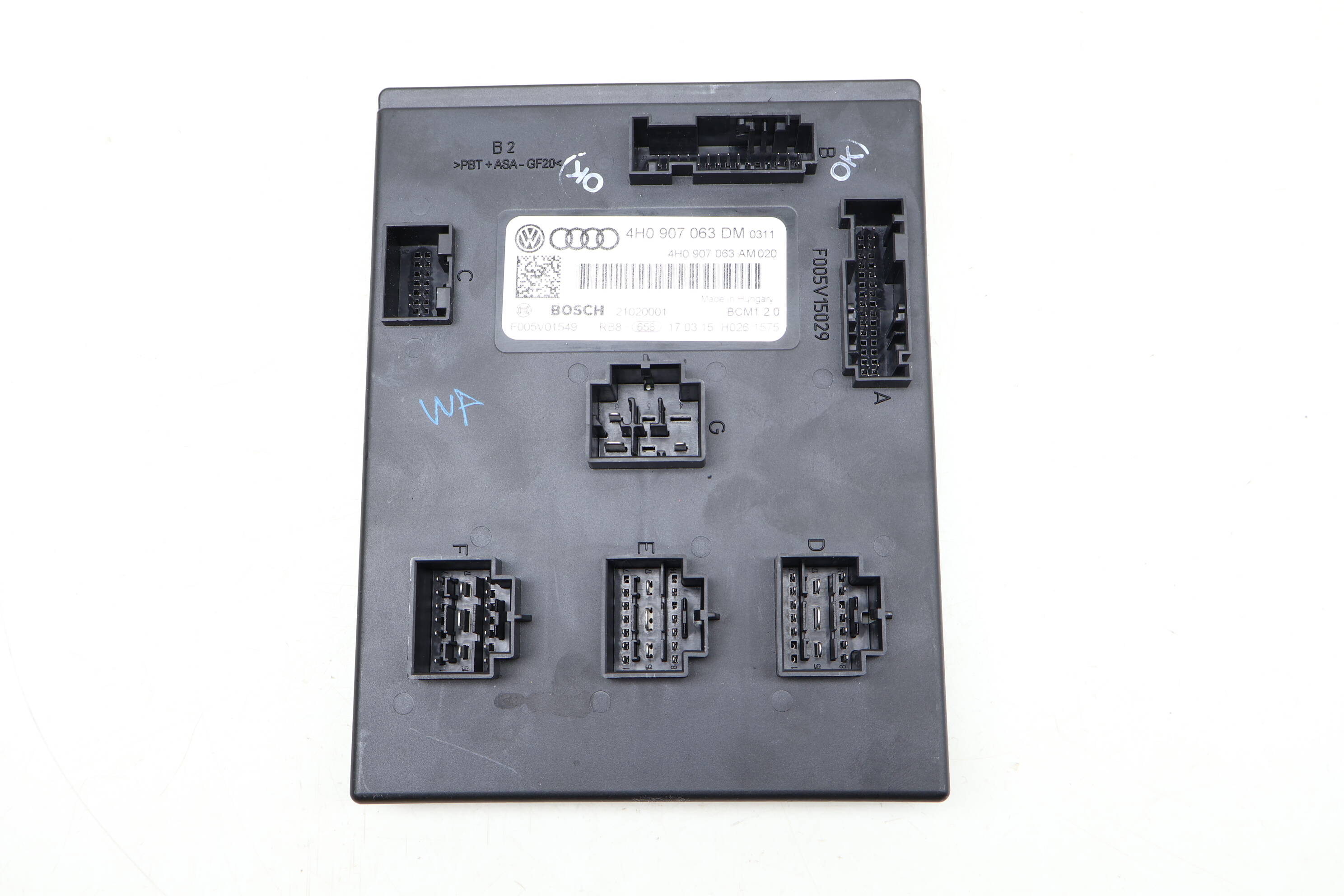 Onboard Supply Control Module 4H0907063DM