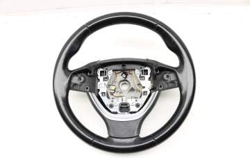 3-Spoke Leather Steering Wheel 32336790891