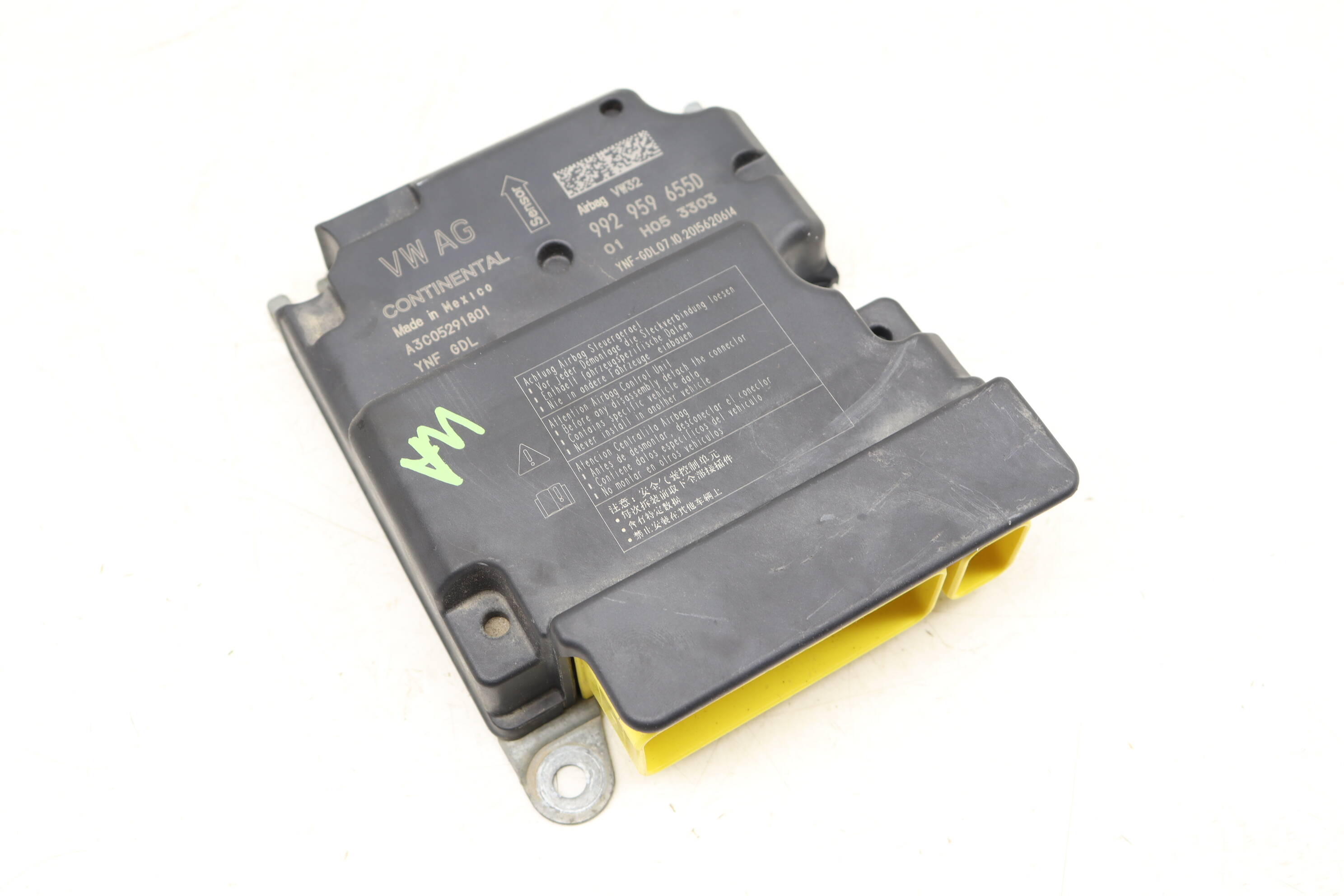 Airbag Control Module / Air Bag Computer 992959655D