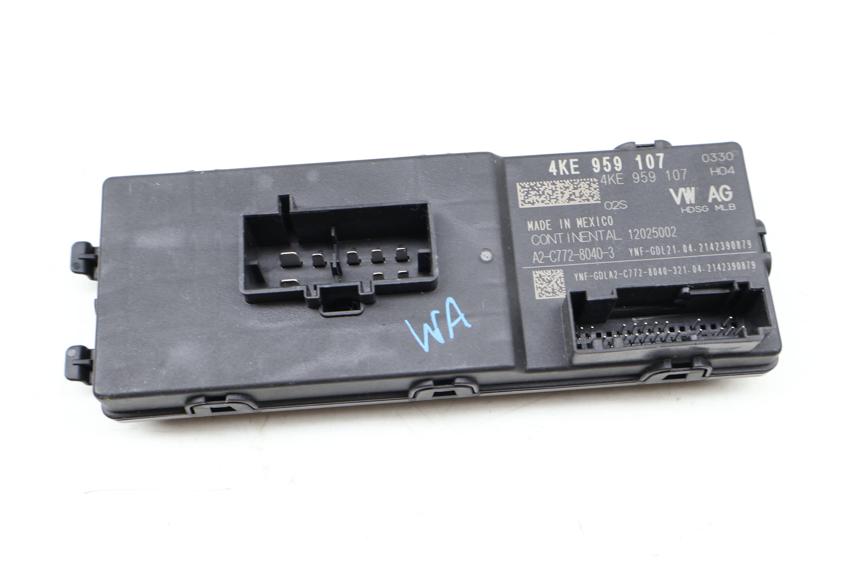 Trunk Hatch / Liftgate Control Module 4KE959107 PAD959107