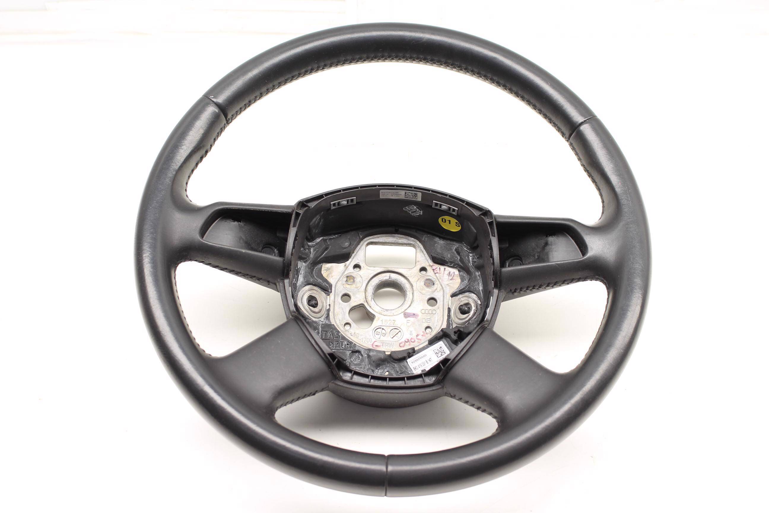 4-Spoke Leather Steering Wheel 8K0419091B