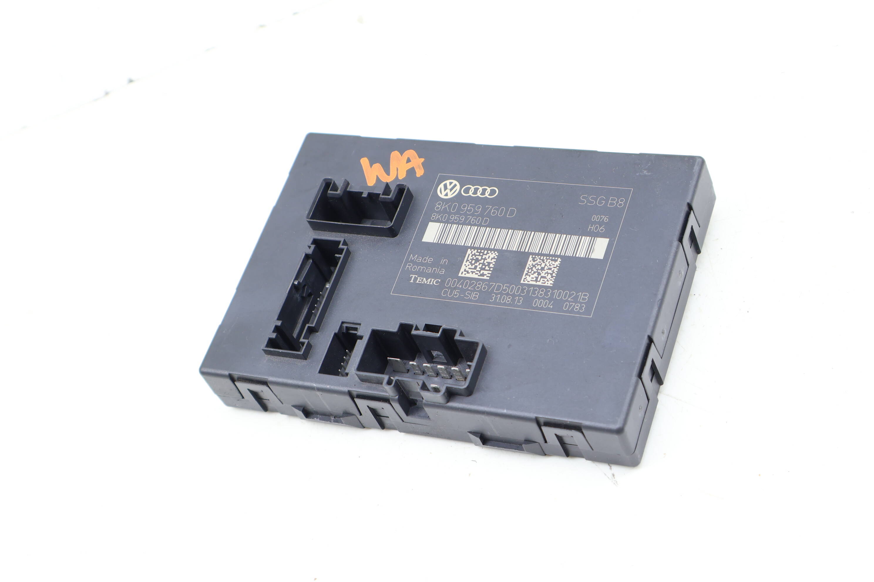 Power Seat Control Module 8K0959760D