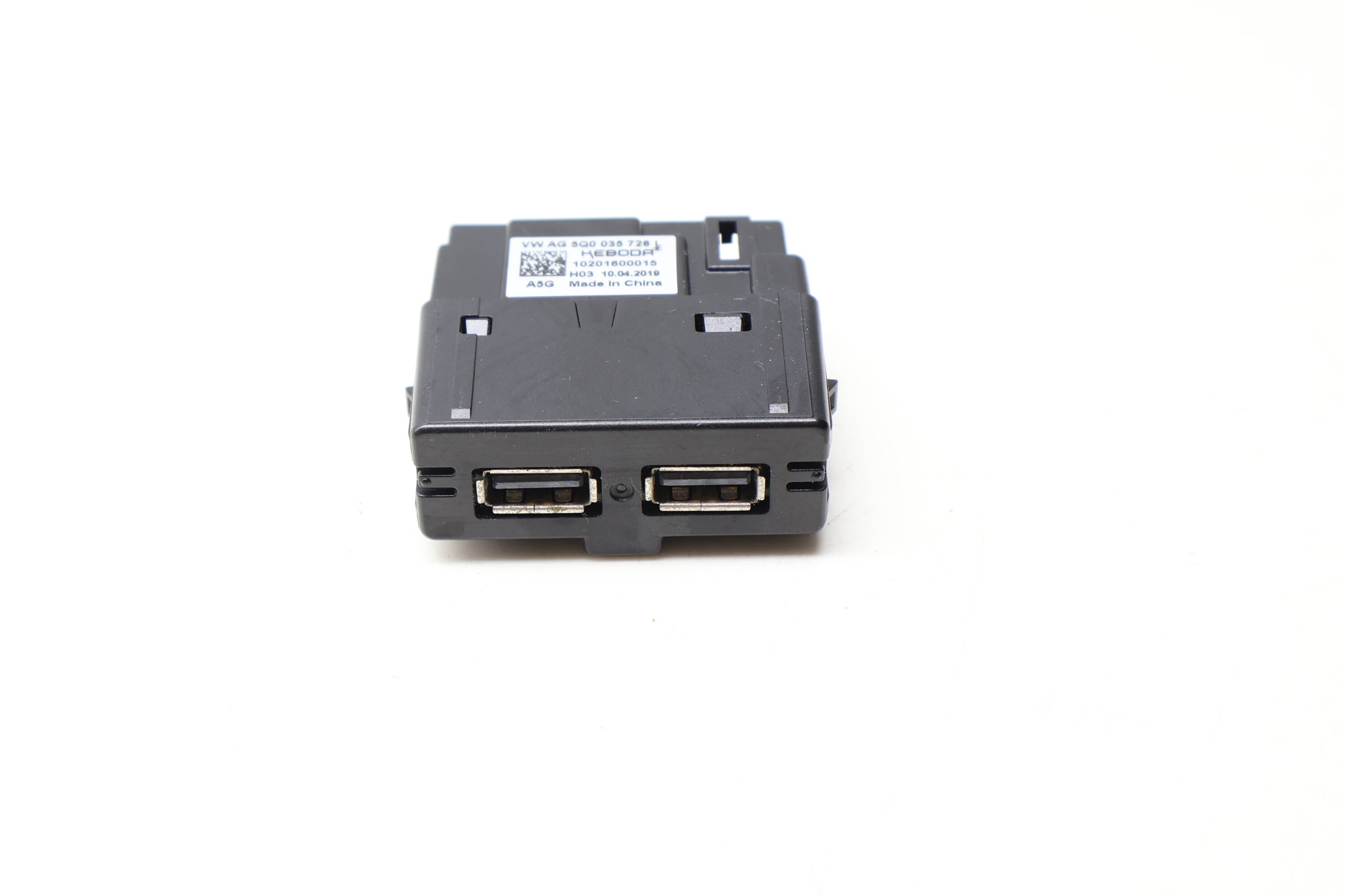 Center Console Dual Usb Port / Module 5Q0035726L