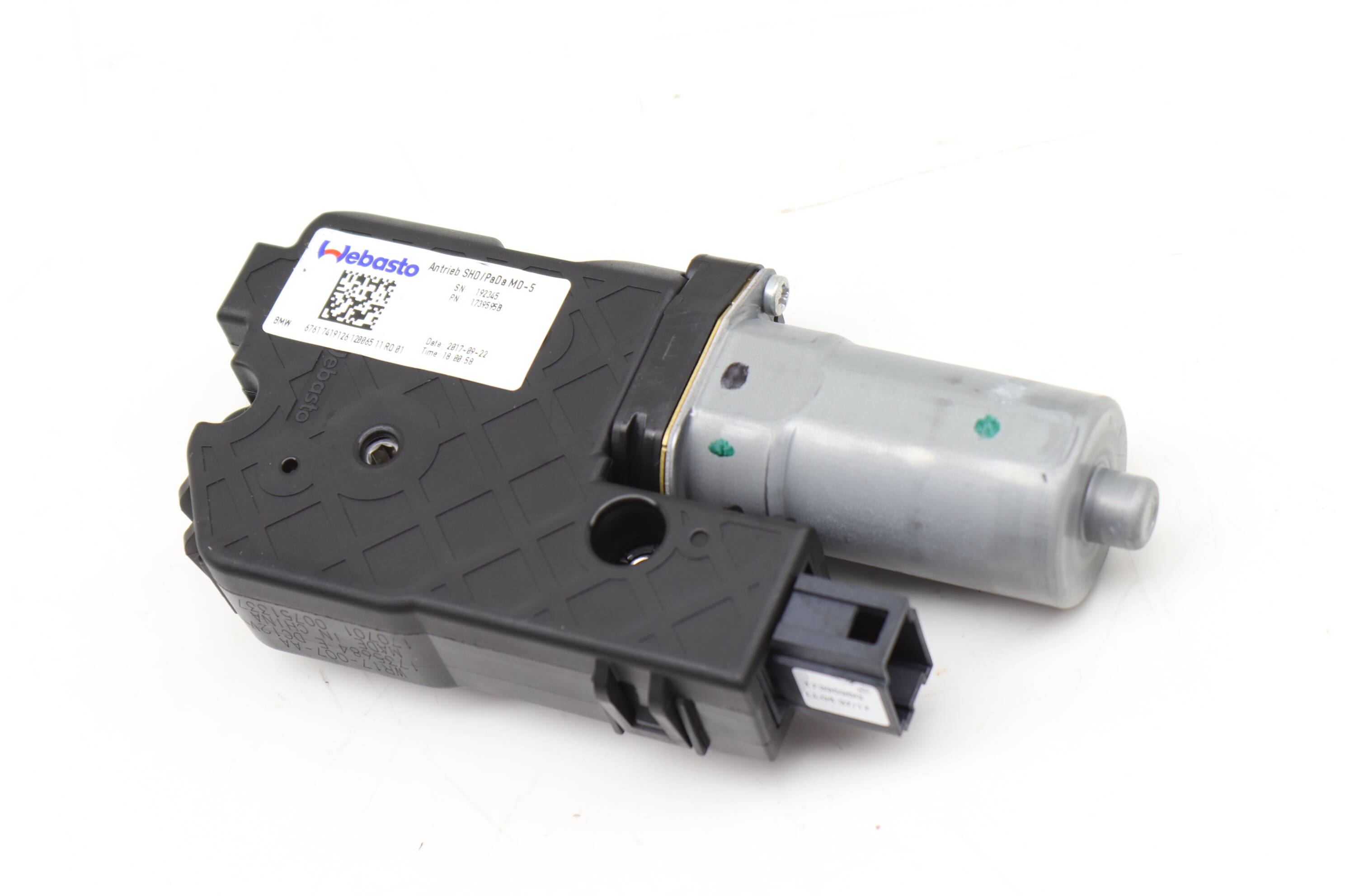 Sunroof / Sun Roof Motor 67617419126