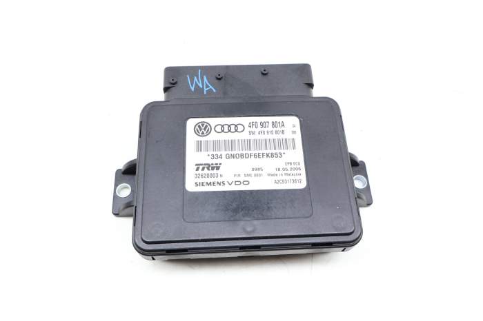 Emergency / Parking Brake Control Module 4F0907801A main product photo