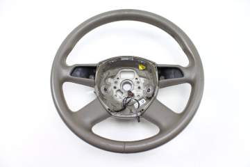 4-Spoke Leather Heated Steering Wheel 4F0419091BB