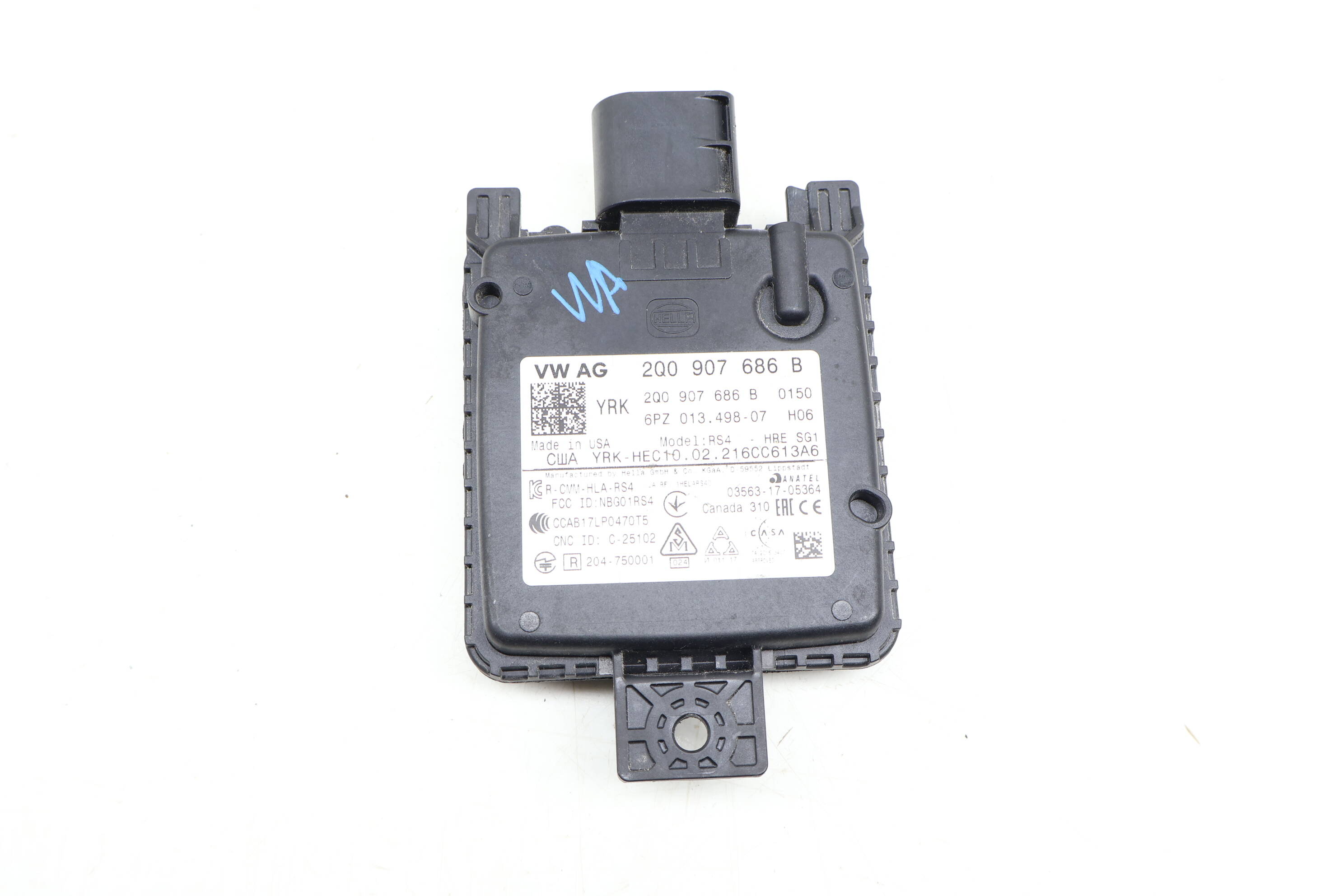 Blind Spot Detection Control Module (Master) 2Q0907686B