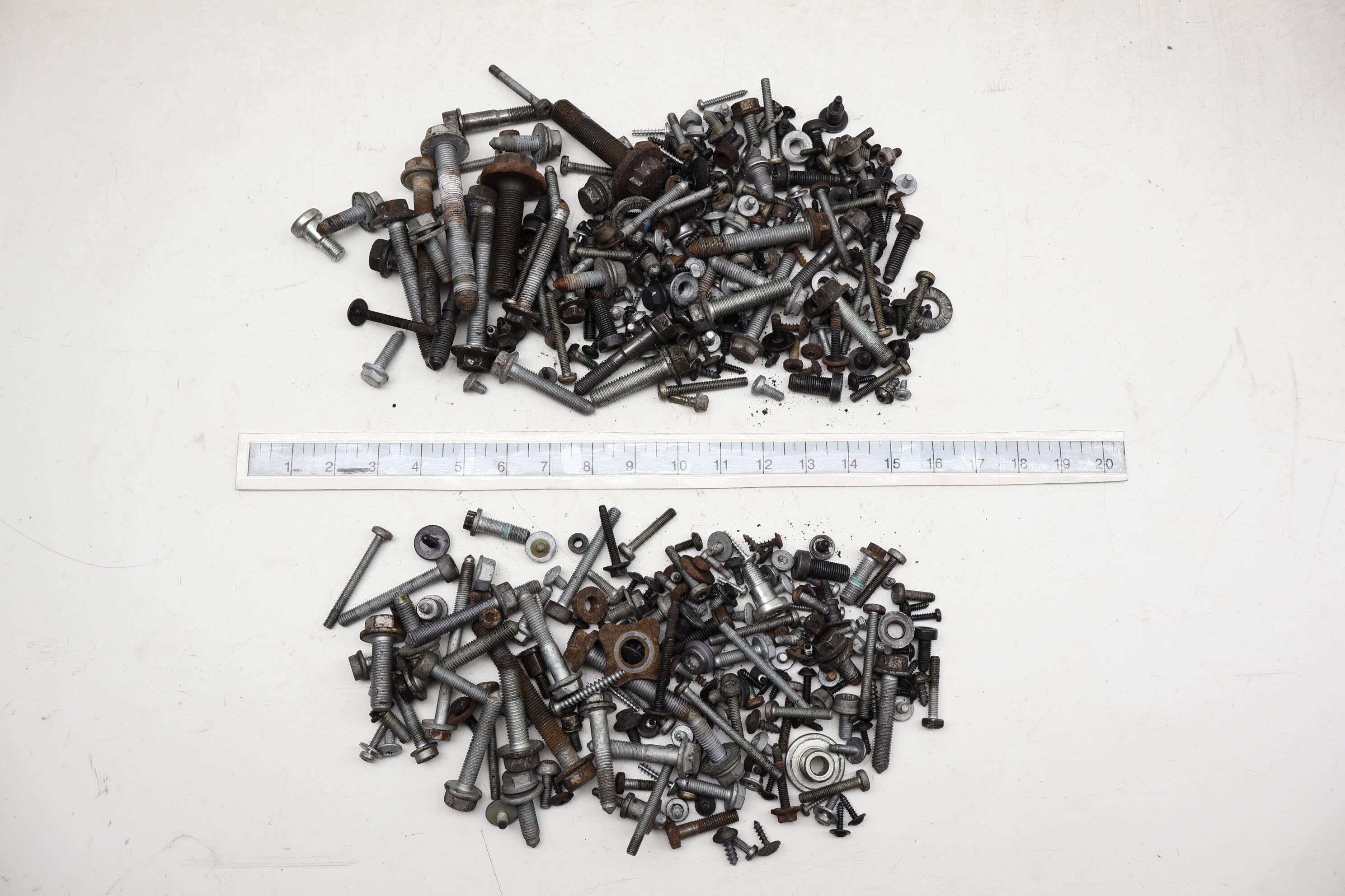 Assorted Mixed Bolts, Nuts, Screws, Washers, Etc