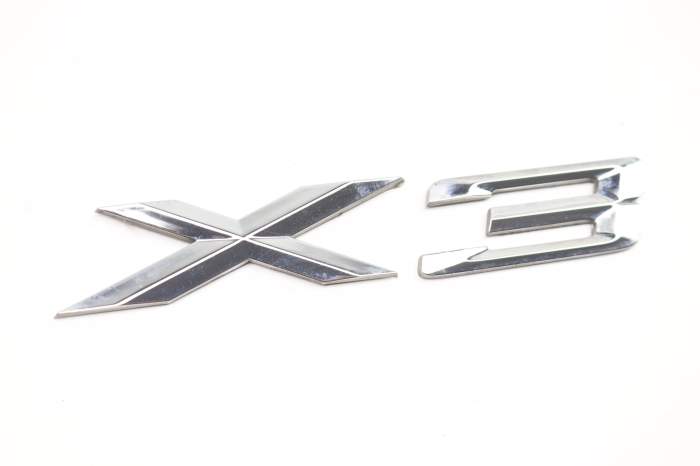 Trunk Emblem / Badge (X3) 51147362473 main product photo