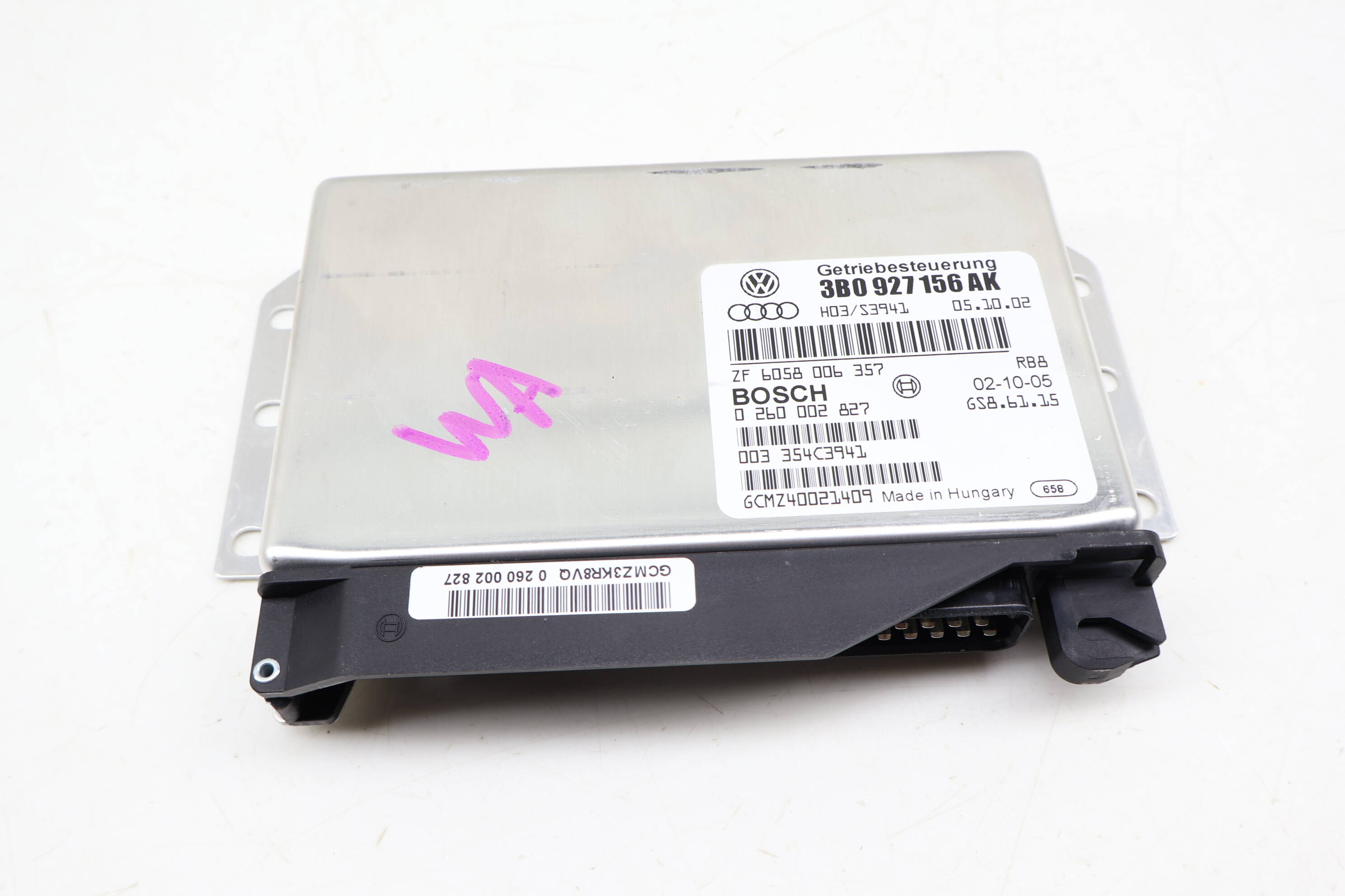 Tcu / Tcm / Transmission Control Module 3B0927156AK