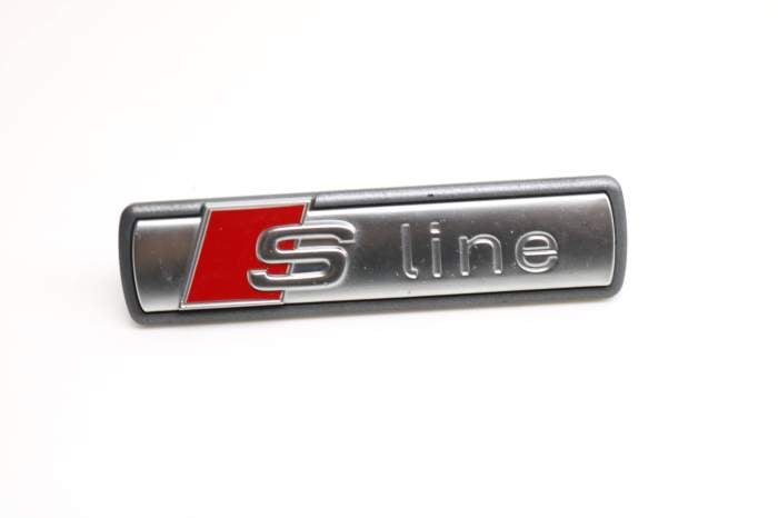 FRONT - S-LINE EMBLEM / BADGE - AUDI A3 A4 A6 S6 - 4F0853736A