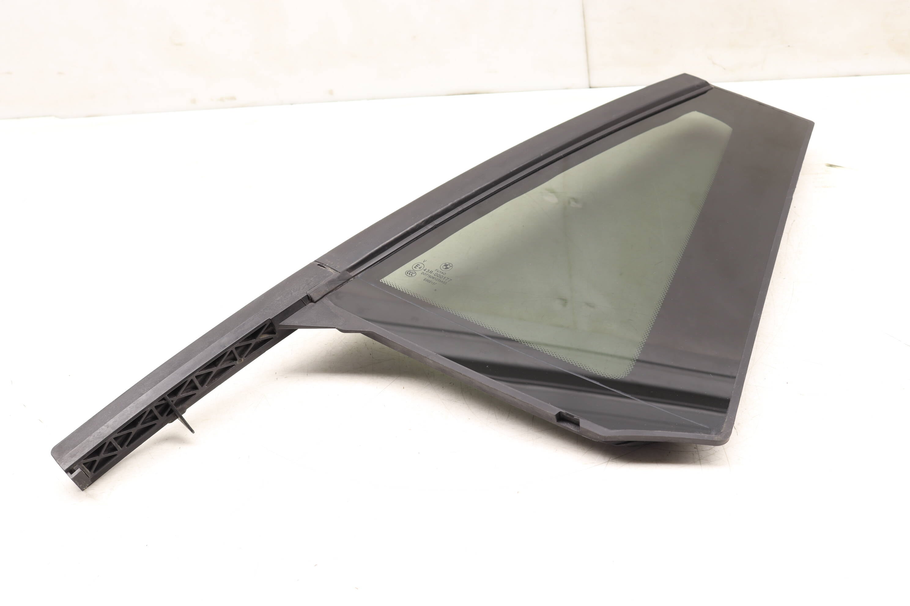 BMW Rear Left Door Quarter Window Glass (X1) 51377406871