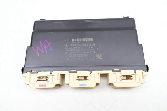 Seat Control Module 2059005122 main product photo