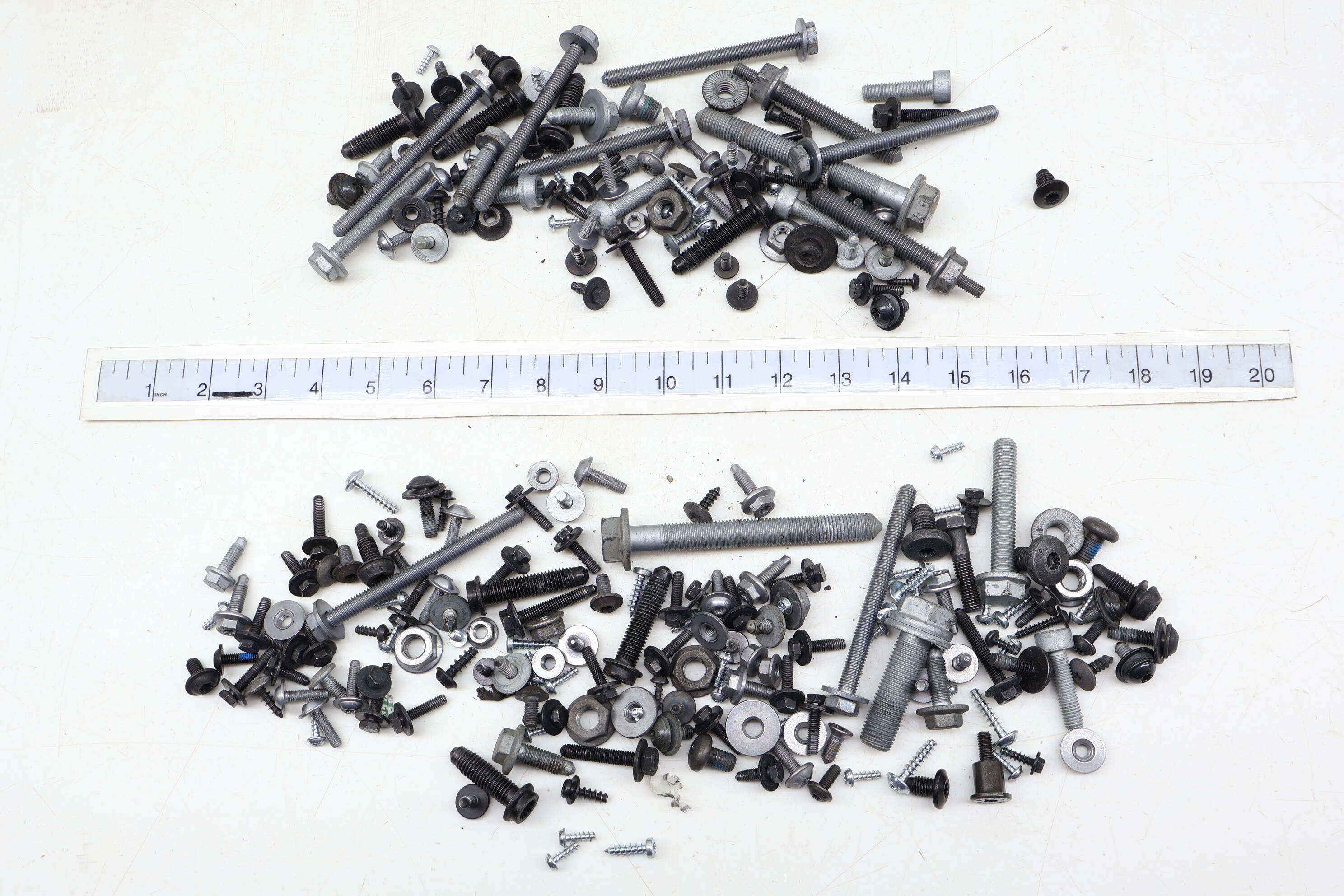 Assorted Mixed Bolts, Nuts, Screws, Washers, Etc