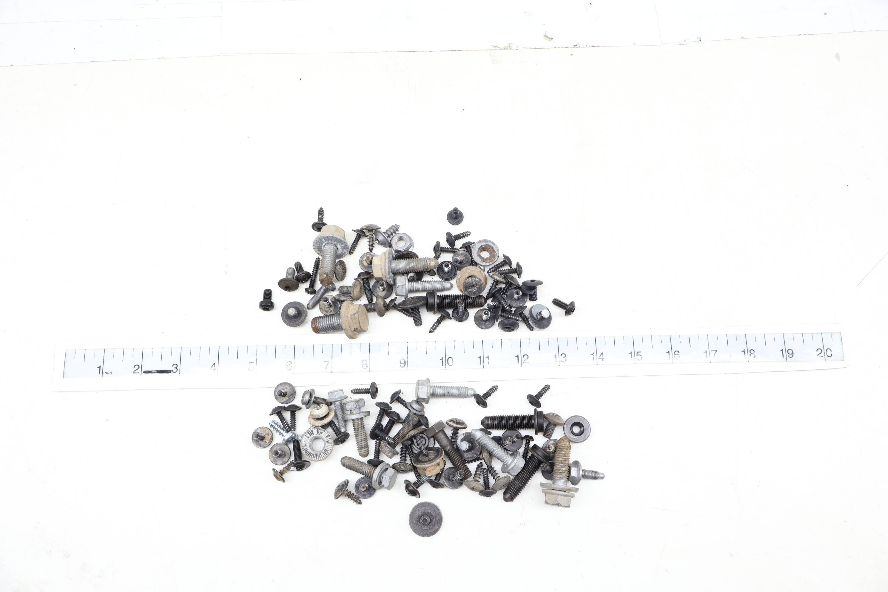 Assorted Mixed Bolts, Nuts, Screws, Washers, Etc