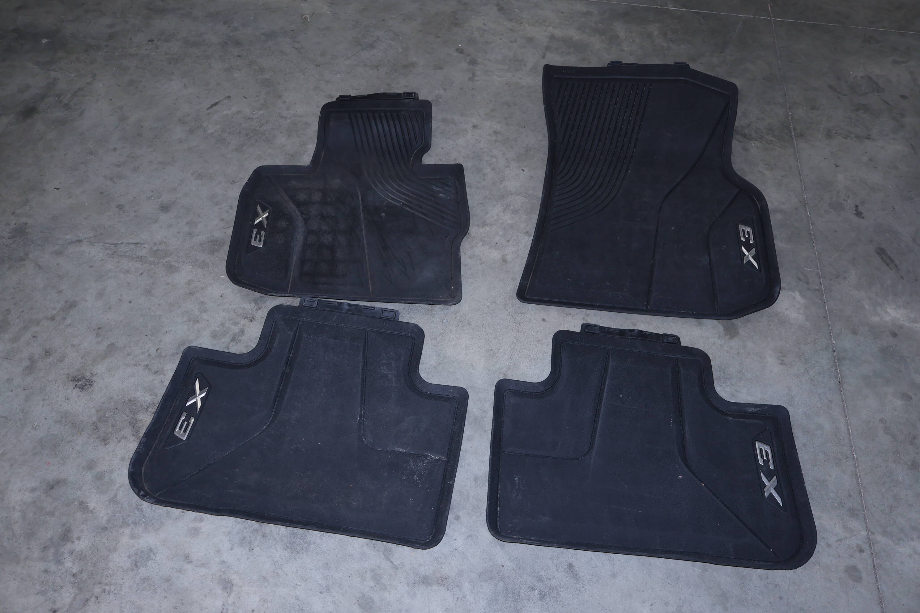 Rubber Floor Mat Set (X3) 51472450511