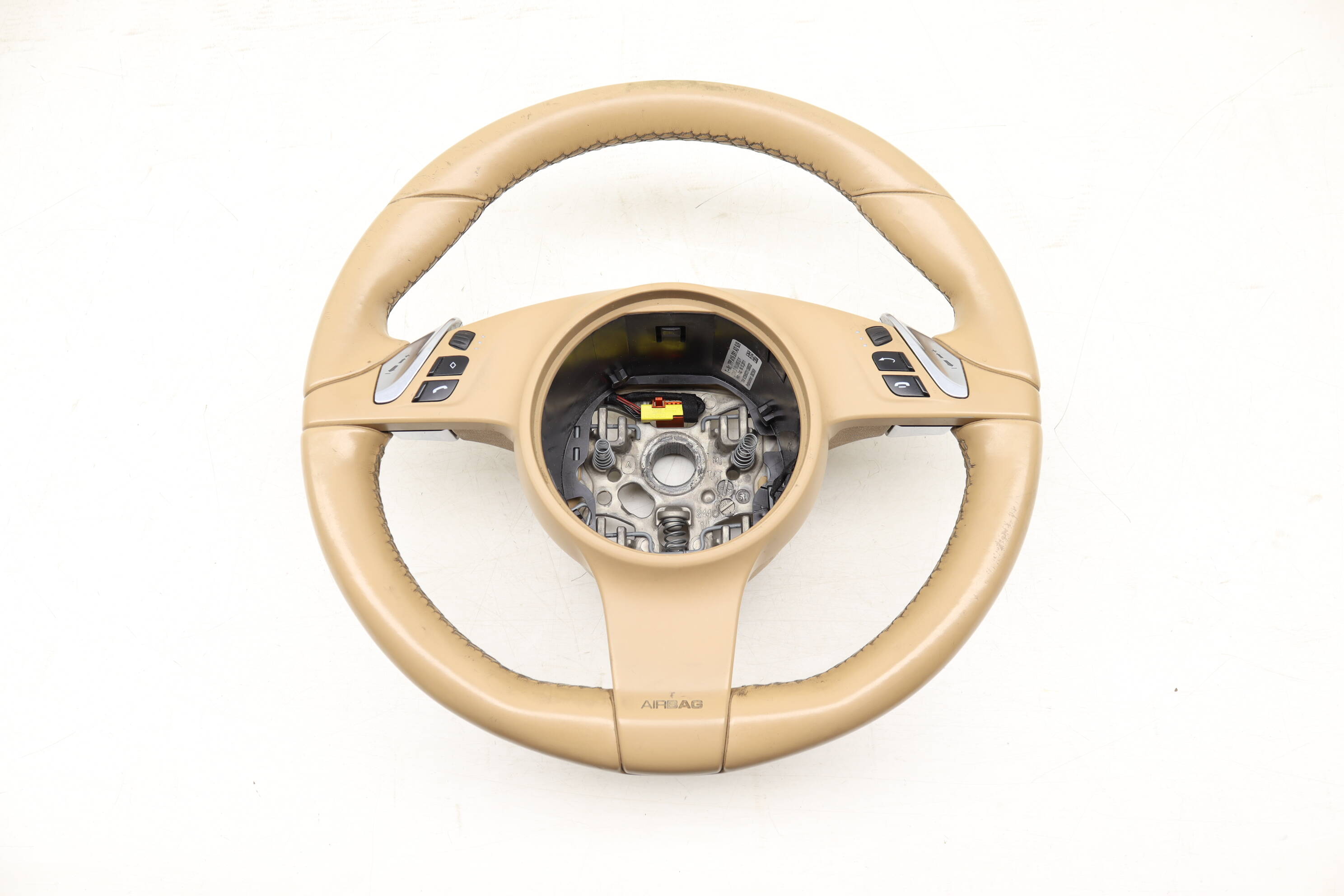 3-Spoke Steering Wheel (Leather) 7PP419091AD