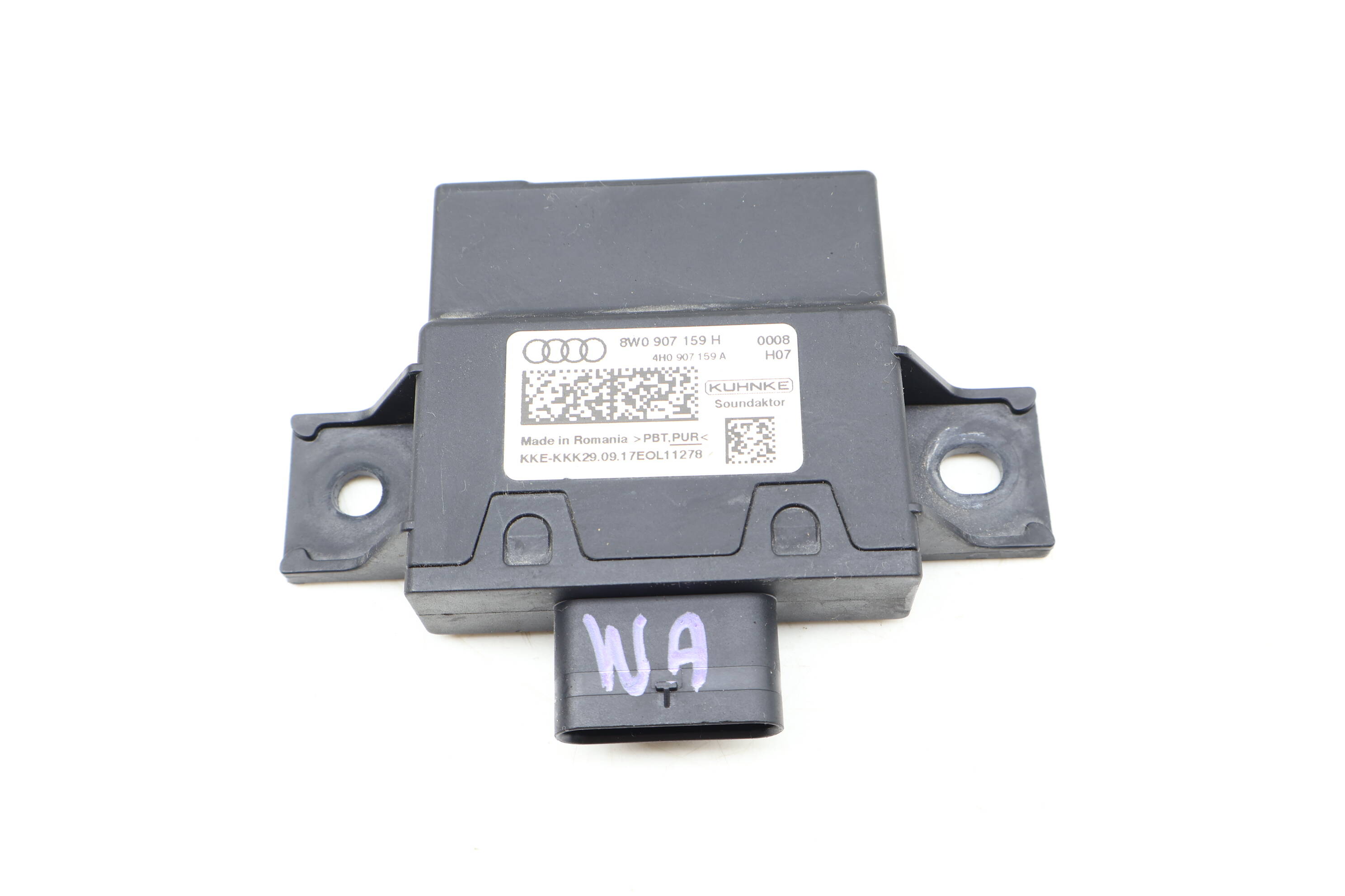 Body Impact Sound Control Module 8W0907159H