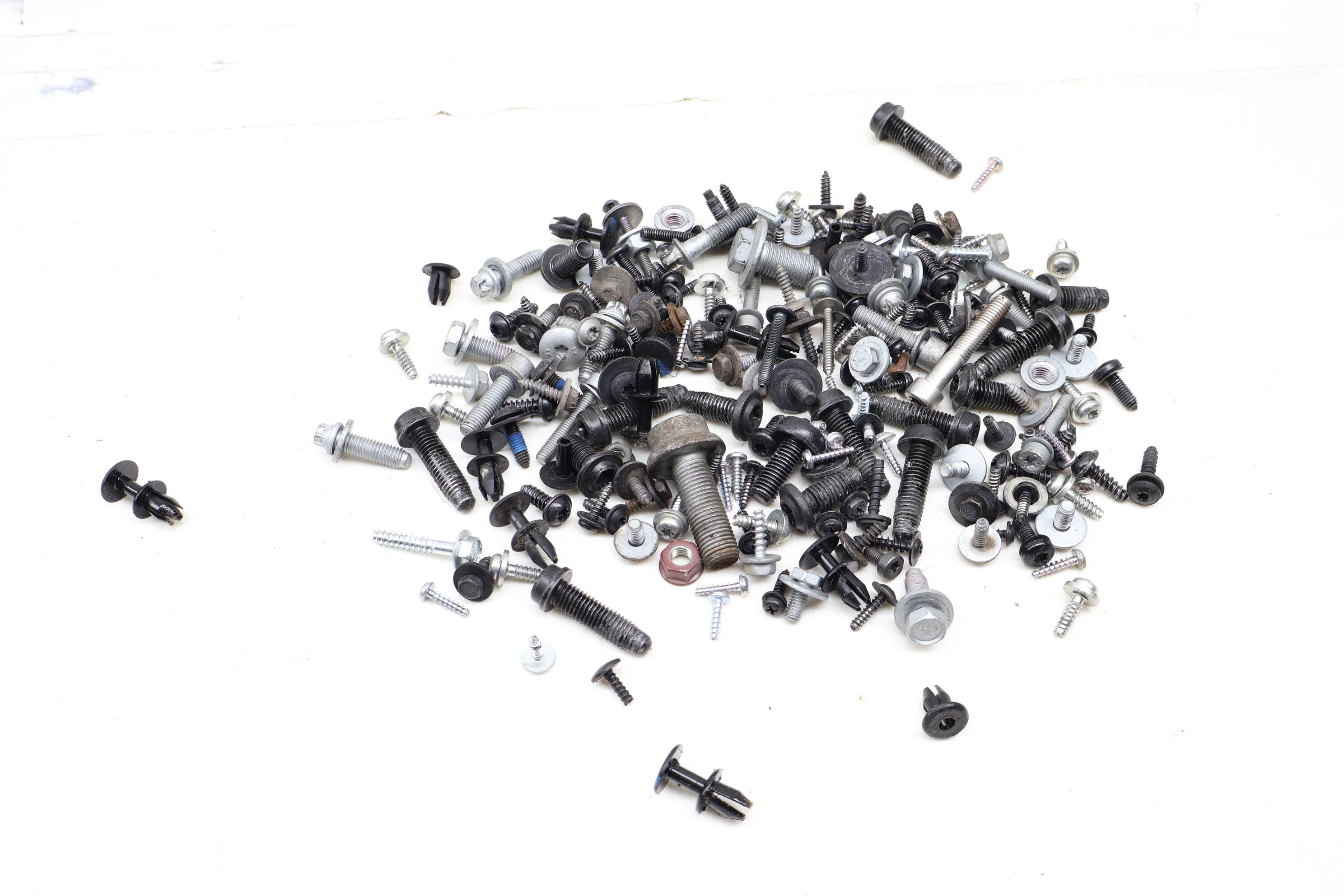 Assorted Mixed Bolts, Nuts, Screws, Washers, Etc