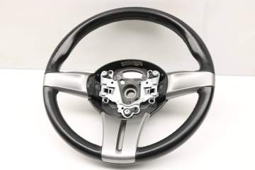 3-Spoke Leather Sport Steering Wheel 32306758158