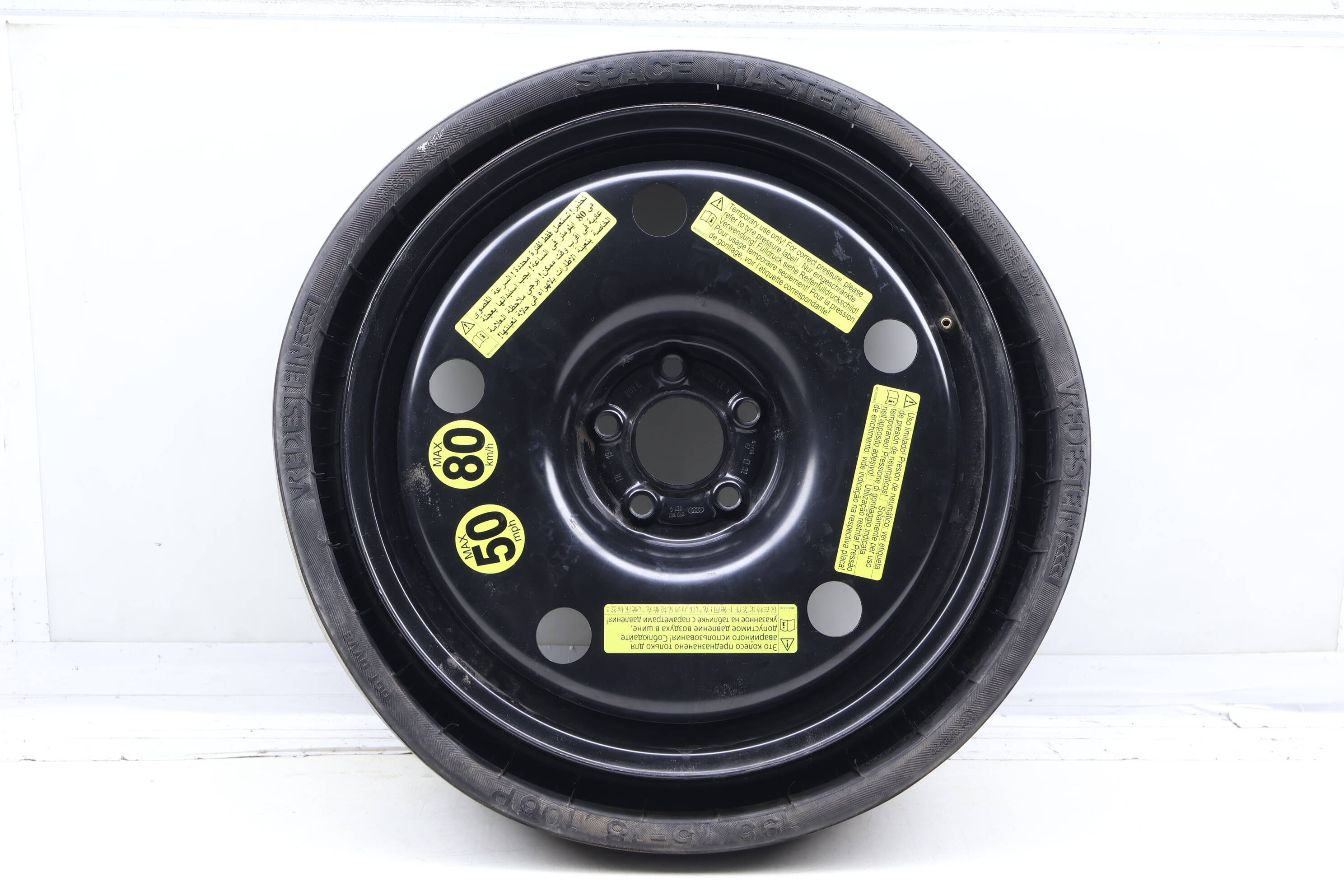 18" Inch Compact Spare Tire Donut / Wheel / Rim 8R0601027C