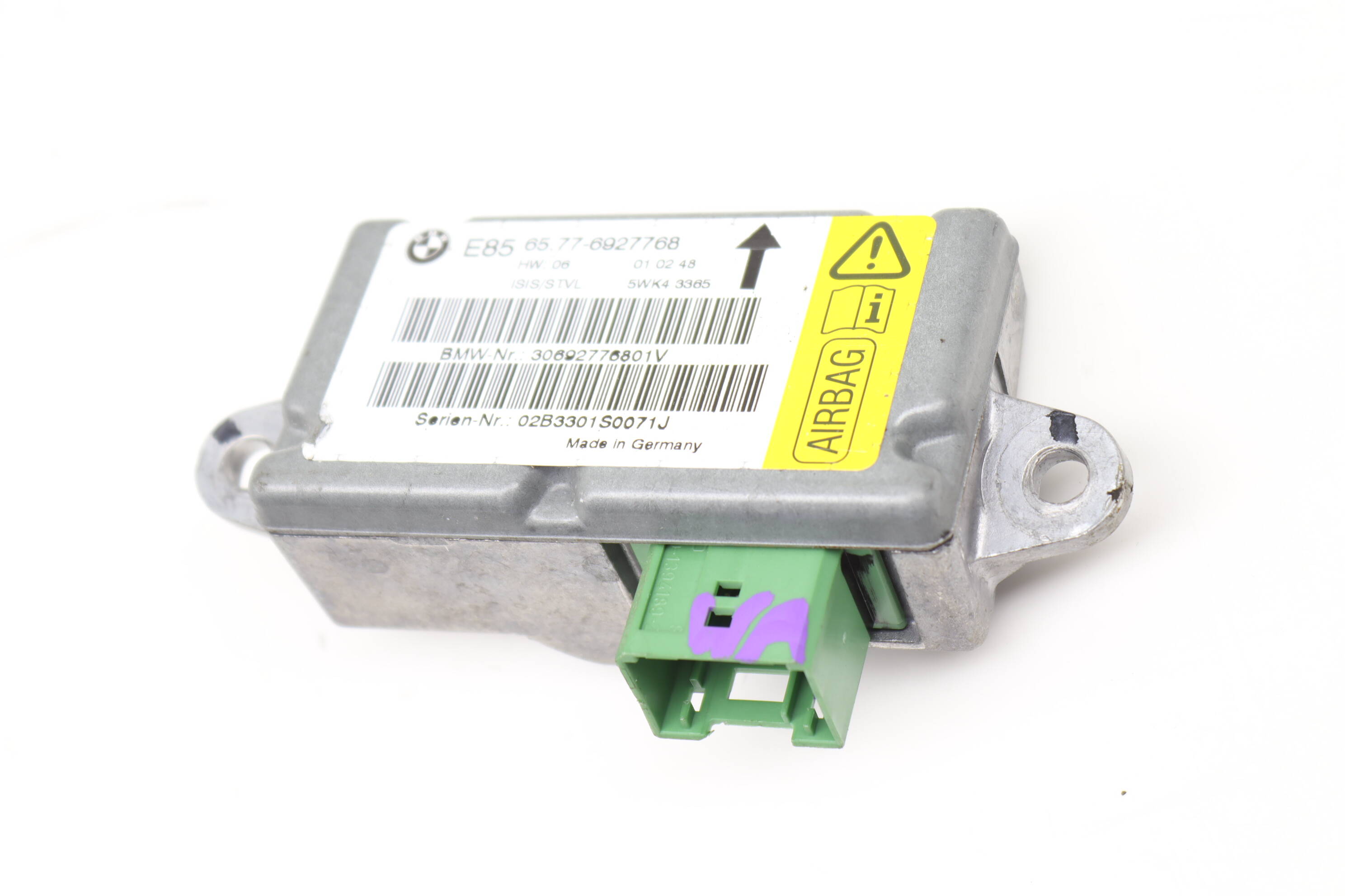 BMW Door Srs Sensor / Air Safety Bag Module (Z4) 65776927768