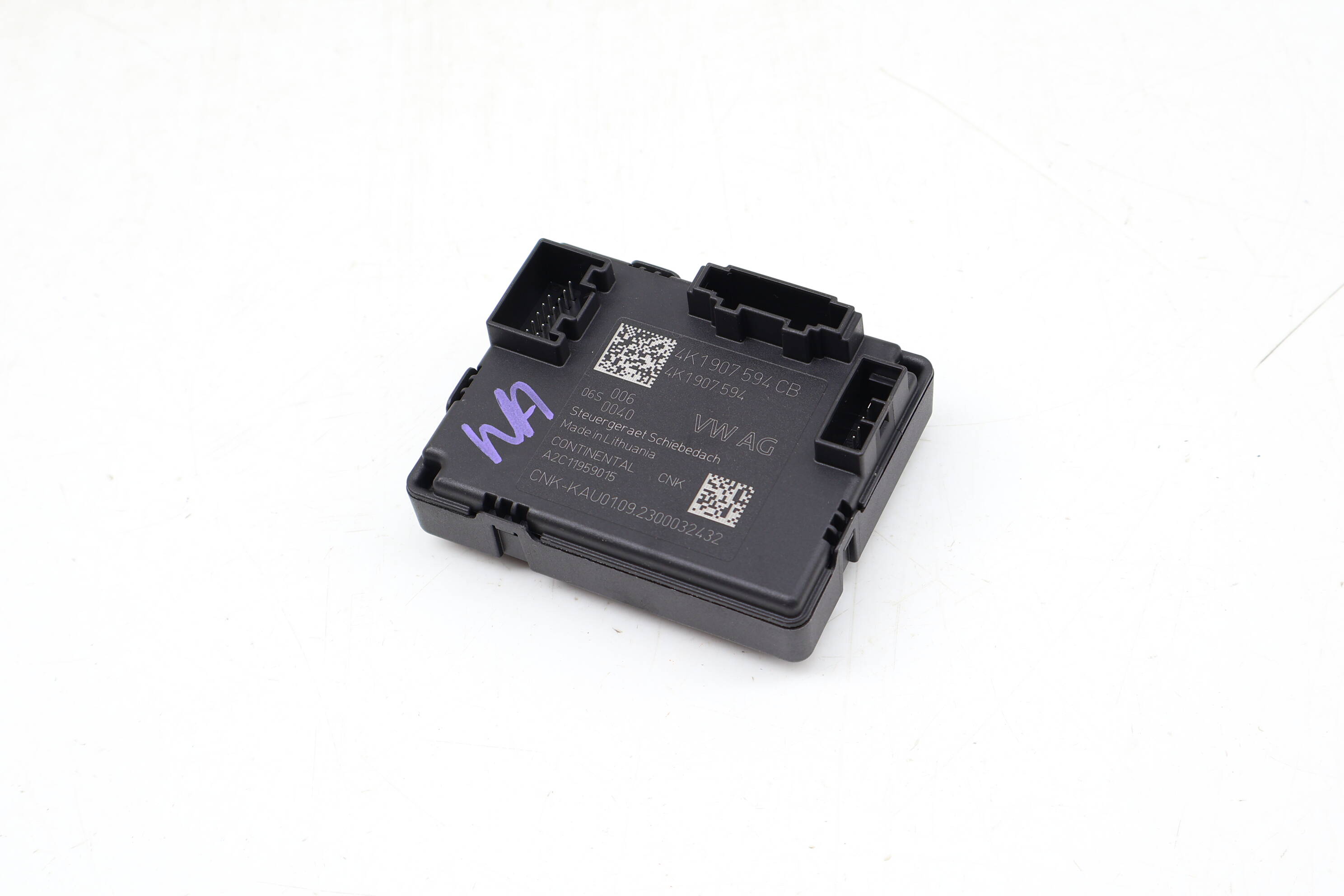 Sunroof / Sun Roof Control Module 4K1907594CB