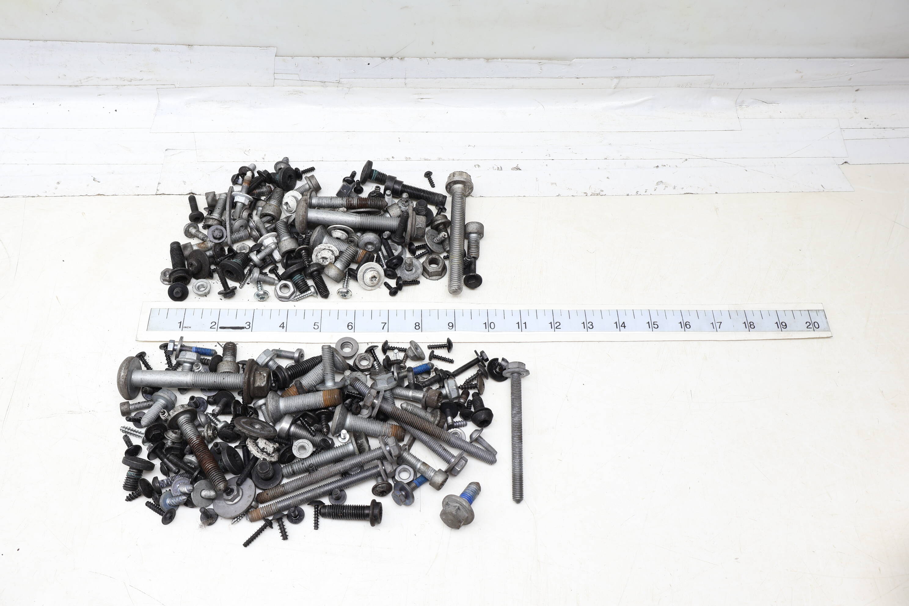 Assorted Mixed Bolts, Nuts, Screws, Washers, Etc