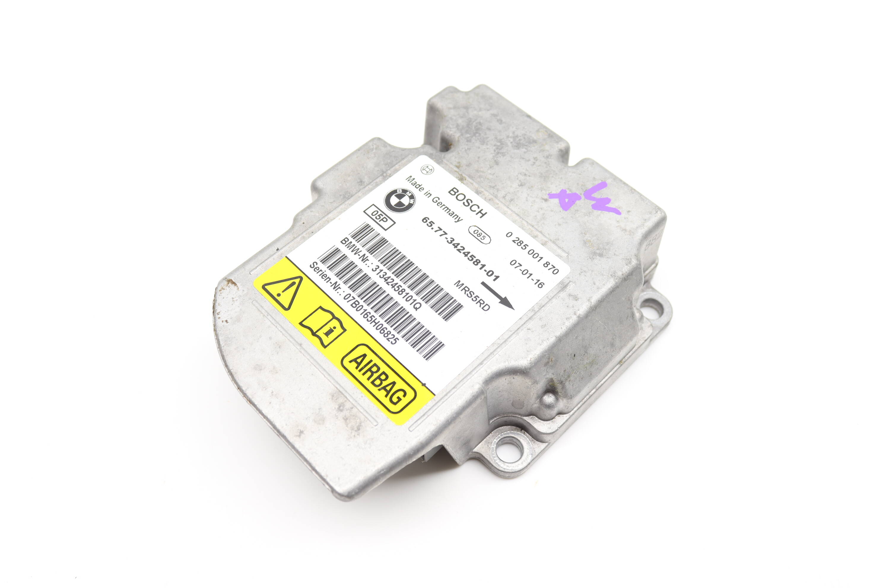 BMW Airbag / Air Bag Control Module (X3) 65773424581