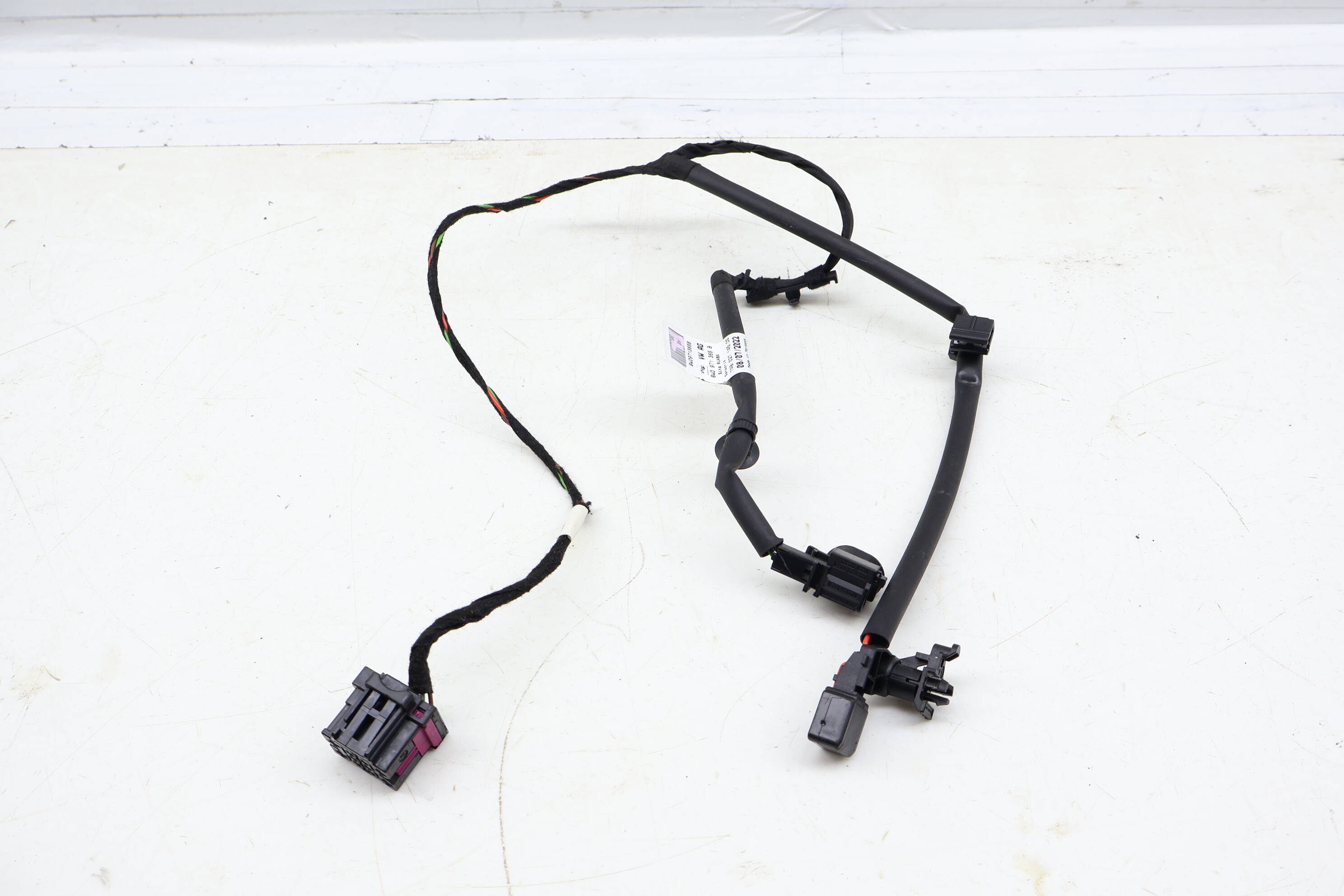 Seat Belt Warning System Wiring Harness 8W0971365B