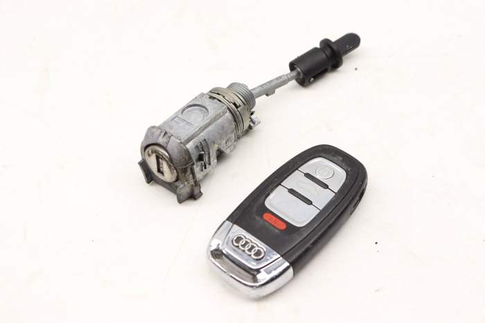 Lock Switch / Cylinder Set W/ Key 8T0898374BA main product photo