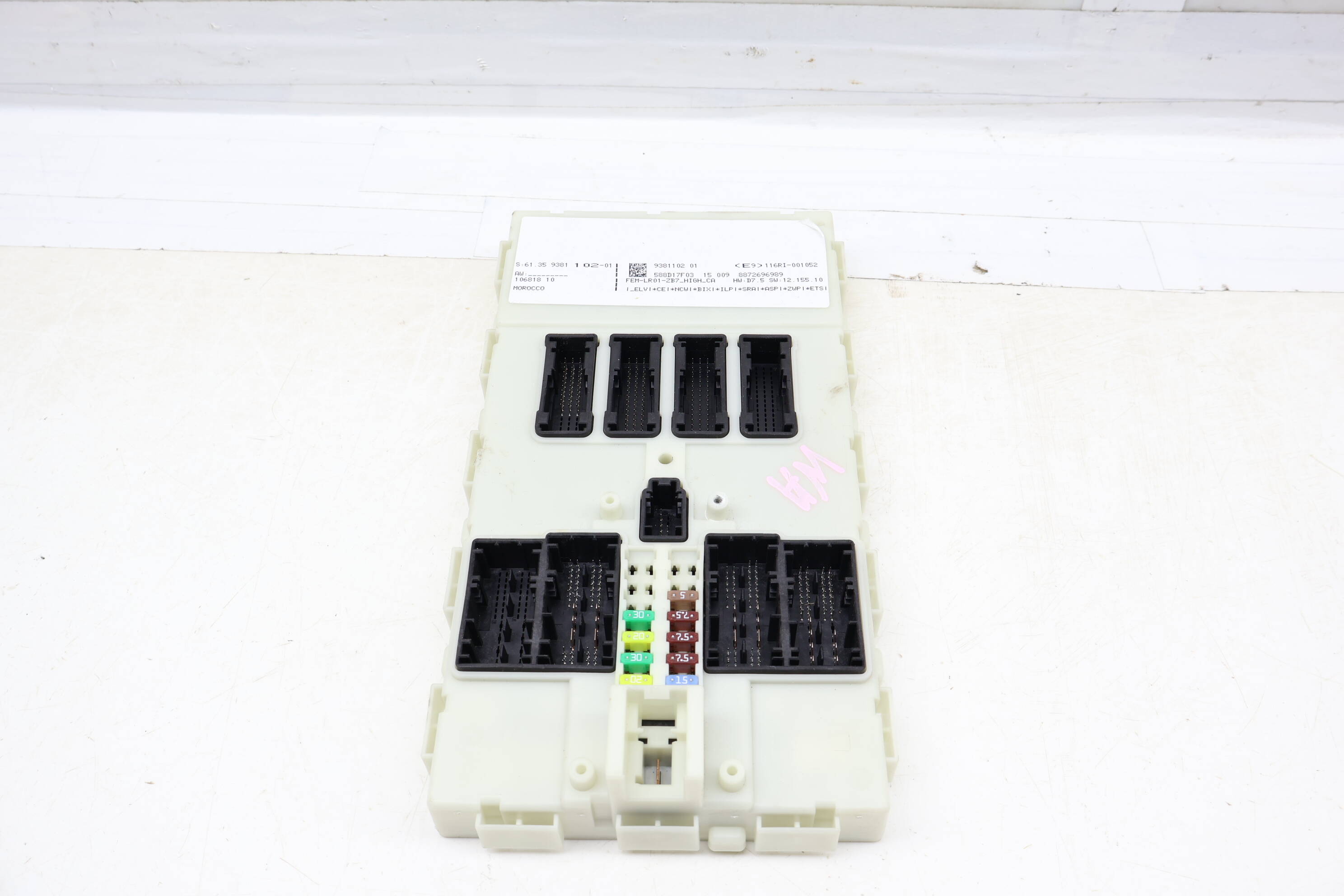 Bdc Body Domain Controller / Fem Front Electronic Module 61359381102